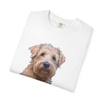 Soft Coated Wheaten Terrier Unisex Relaxed Fit Garment-Dyed T-shirt