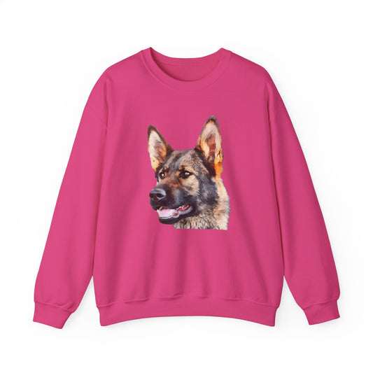 Hans German Shepherd Unisex 50/50 Crewneck Sweatshirt