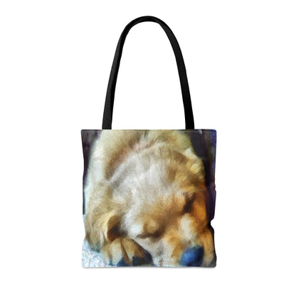 Zucko the Golden Retriever Tote Bag