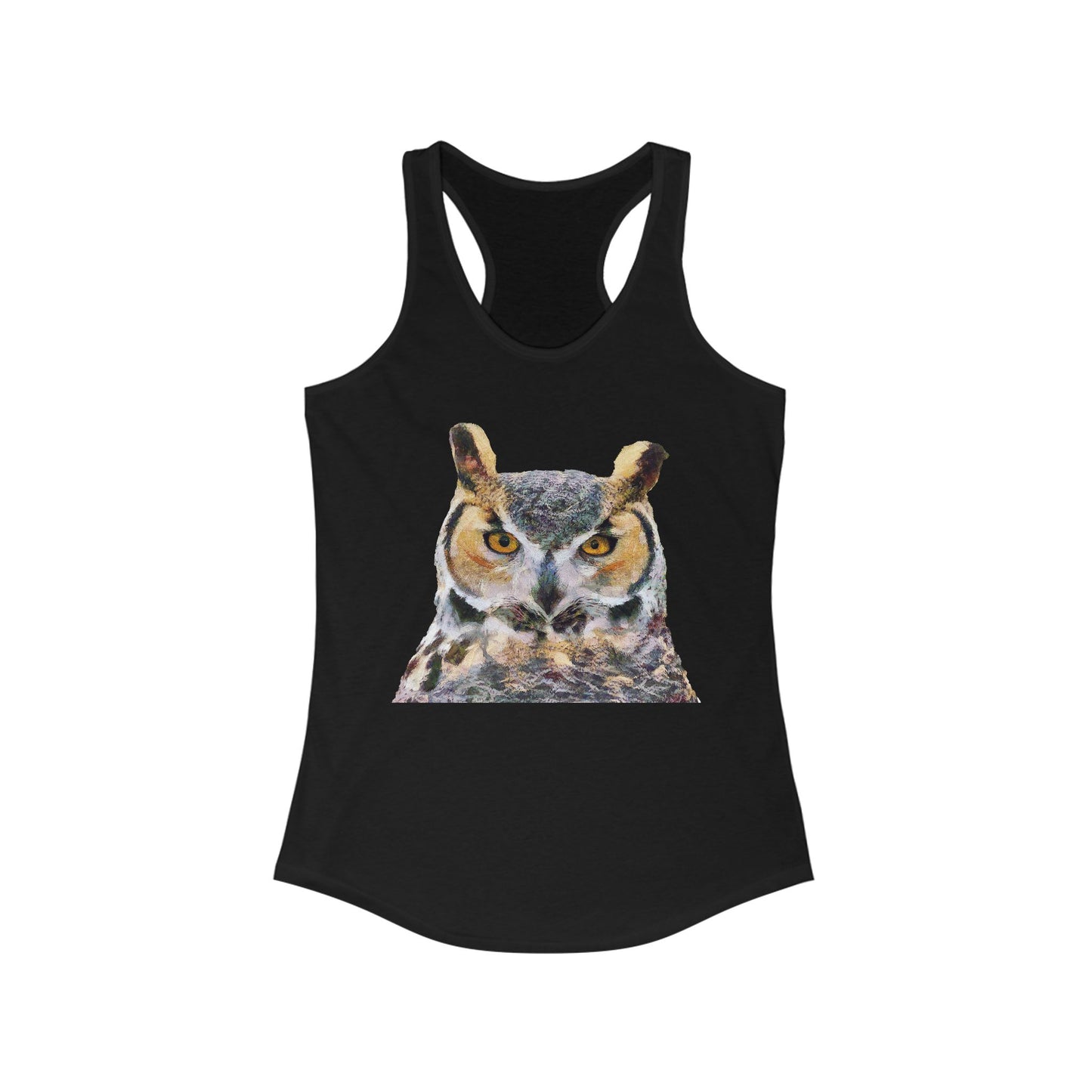 Great Horned Owl 'Hooty' Women's  Racerback Tank
