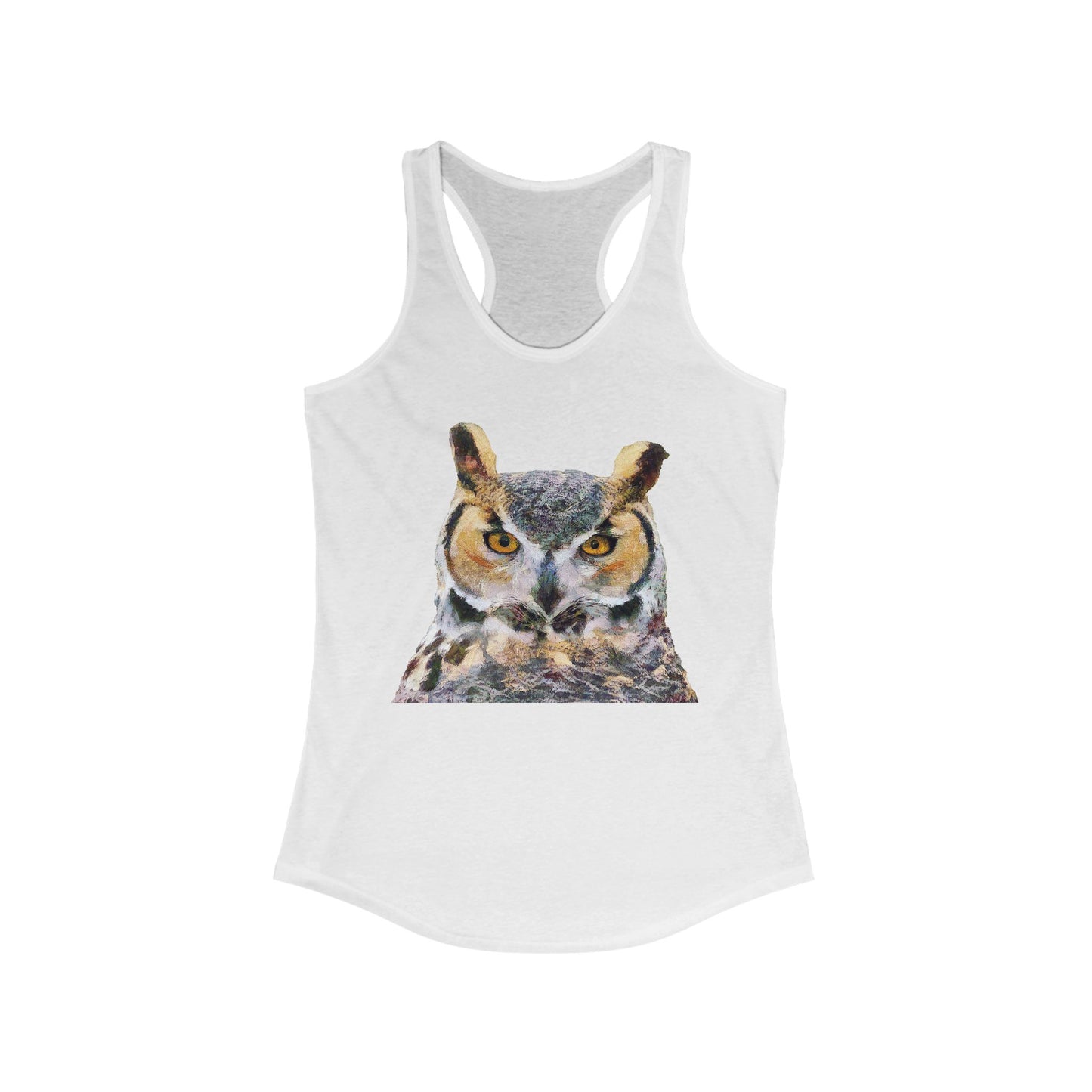 Great Horned Owl 'Hooty' Women's  Racerback Tank