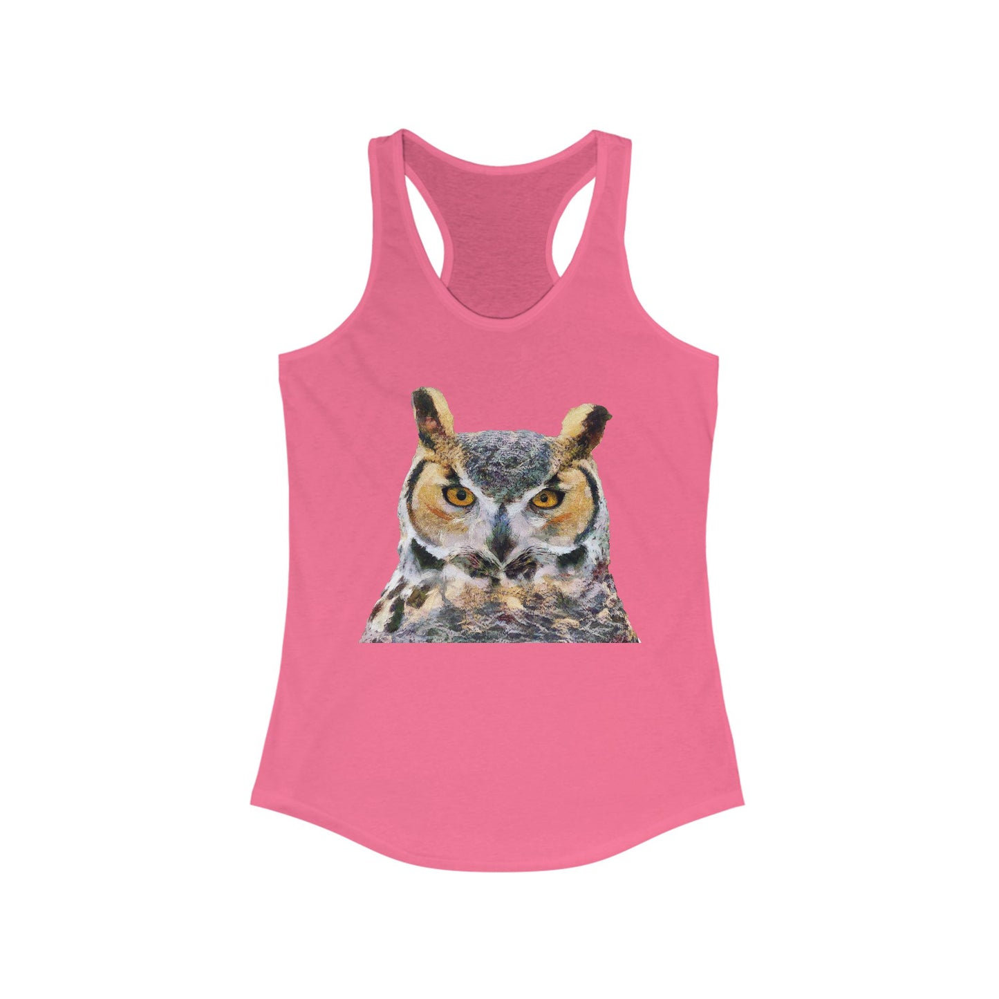 Great Horned Owl 'Hooty' Women's  Racerback Tank