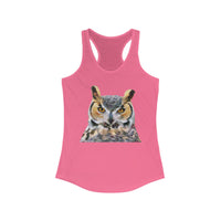 Great Horned Owl 'Hooty' Women's  Racerback Tank