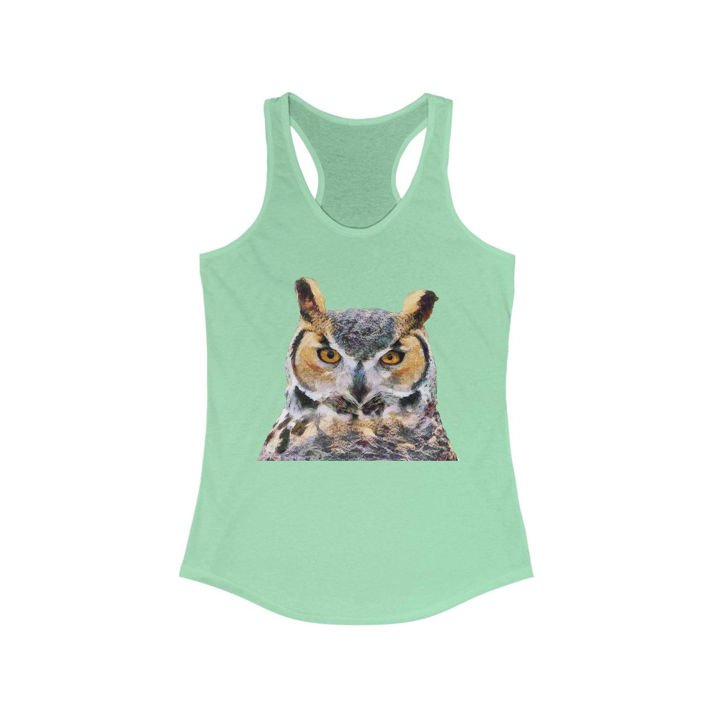 Great Horned Owl 'Hooty' Women's  Racerback Tank