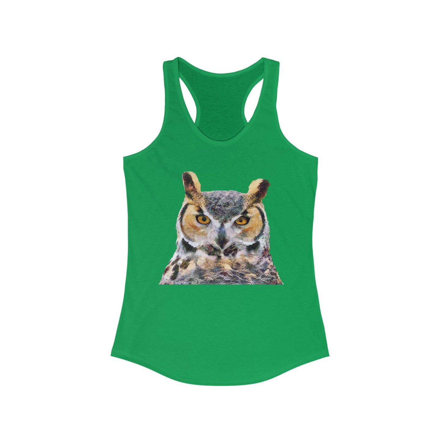 Great Horned Owl 'Hooty' Women's  Racerback Tank