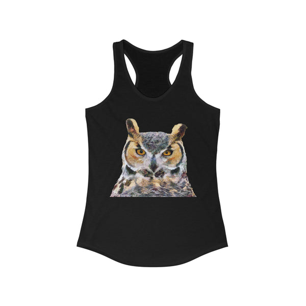Great Horned Owl 'Hooty' Women's  Racerback Tank