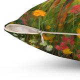 Black & Tan Coonhound - Spun Polyester Square Pillow