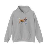 Korean Jindo 50/50 Hooded Sweatshirt