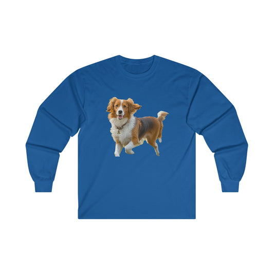 Nederlandse Kooikerhondje Classic Cotton Long Sleeve Tee