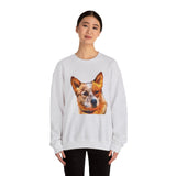 Red Heeler - Australian Cattle Dog - Unisex 50/50 Crewneck Sweatshirt