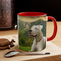 Dogo Argentino 11oz Ceramic Accent Mug