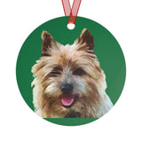 Cairn Terrier 'Toto' Metal Ornaments - Add Whimsy to Your Tree - Durable and Adorable Holiday Decor