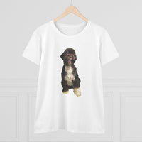Portuguese Water Dog 'Loco' Women's Midweight Cotton Tee