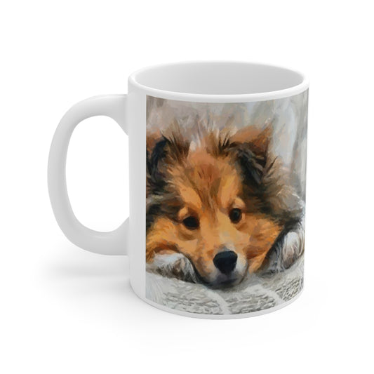 Shetland Sheepdog 'Sheltie' - Ceramic Mug 11oz