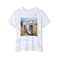 Cairn Terriers - Unisex  Fashion Tie-Dyed T-Shirt
