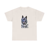 Norwegian Elkhound Unisex Heavy Cotton Tee by DoggyLips™