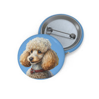 Standard Poodle #2 Metal Pinback Buttons