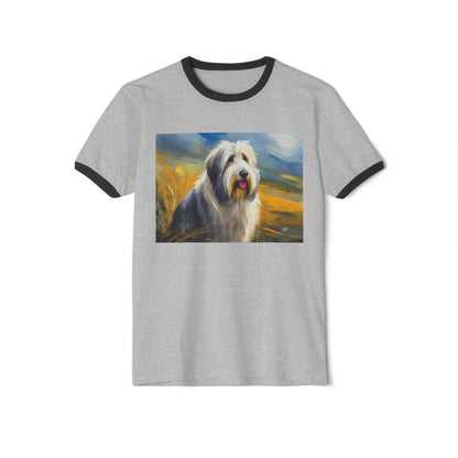 Old English Sheepdog Classic Cotton Ringer T-Shirt
