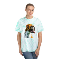 Boxer 'Cooper' Unisex Cotton Tie-Dye Tee, Cyclone