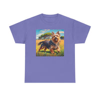 Australian Terrier Unisex Heavy Cotton Tee