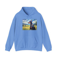 Doberman Pinscher #2  --  Unisex 50/50 Hooded Sweatshirt