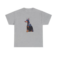 Doberman Pinscher #2 - Unisex Heavy Cotton Tee