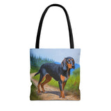 Transylvanian Scent Hound Polyester Tote Bag