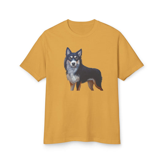 Lapponian Herder Unisex Relaxed Fit Heavyweight Cotton Tee