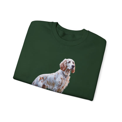 English Setter #2 - Unisex 50/50 Crewneck Sweatshirt