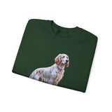English Setter #2 - Unisex 50/50 Crewneck Sweatshirt