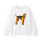 Airedale Terrier 'Lucy' Unisex 50/50 Crewneck Sweatshirt