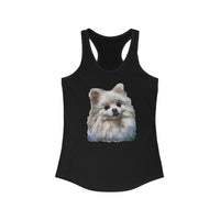 Pomeranian 'Snowball' Women's  Racerback Tank