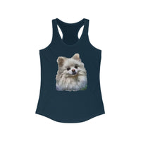 Pomeranian 'Snowball' Women's  Racerback Tank