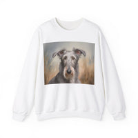 Scottish Deerhound 50/50  Crewneck Sweatshirt