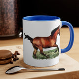 Horse 'Sam' Accent Coffee Mug, 11oz