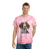 German Wirehaired Pointer Classic Tie-Dye Tee, Cyclone