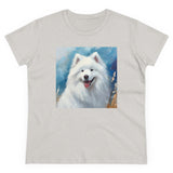 Samoyed Women's Midweight Cotton Tee