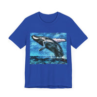 Humpback Whale Unisex Jersey Short Sleeve Tee