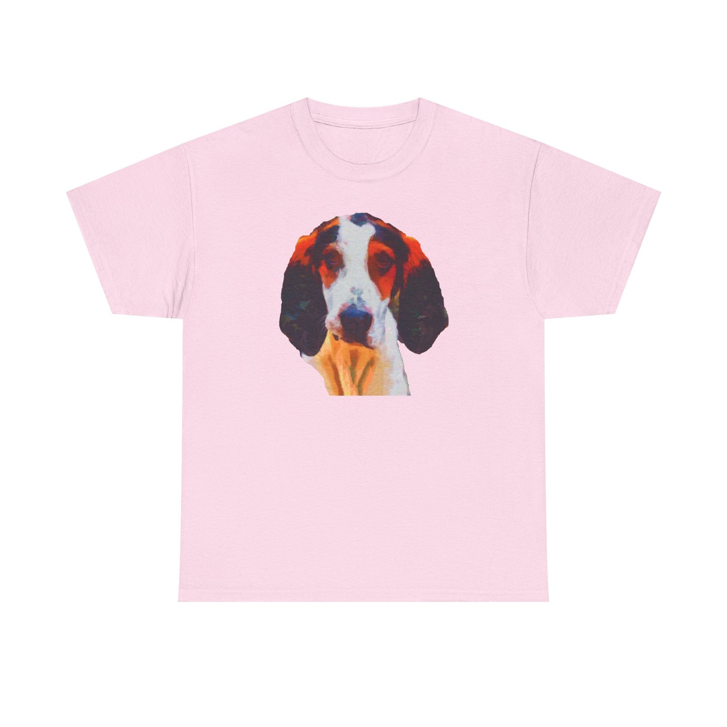 Elegant Treeing Walker Coonhound Unisex Heavy Cotton Tee