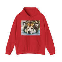 Malamute Unisex 50/50 Hoodie