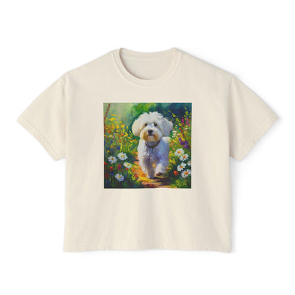 Bolognese Women's Oversized Boxy Tee