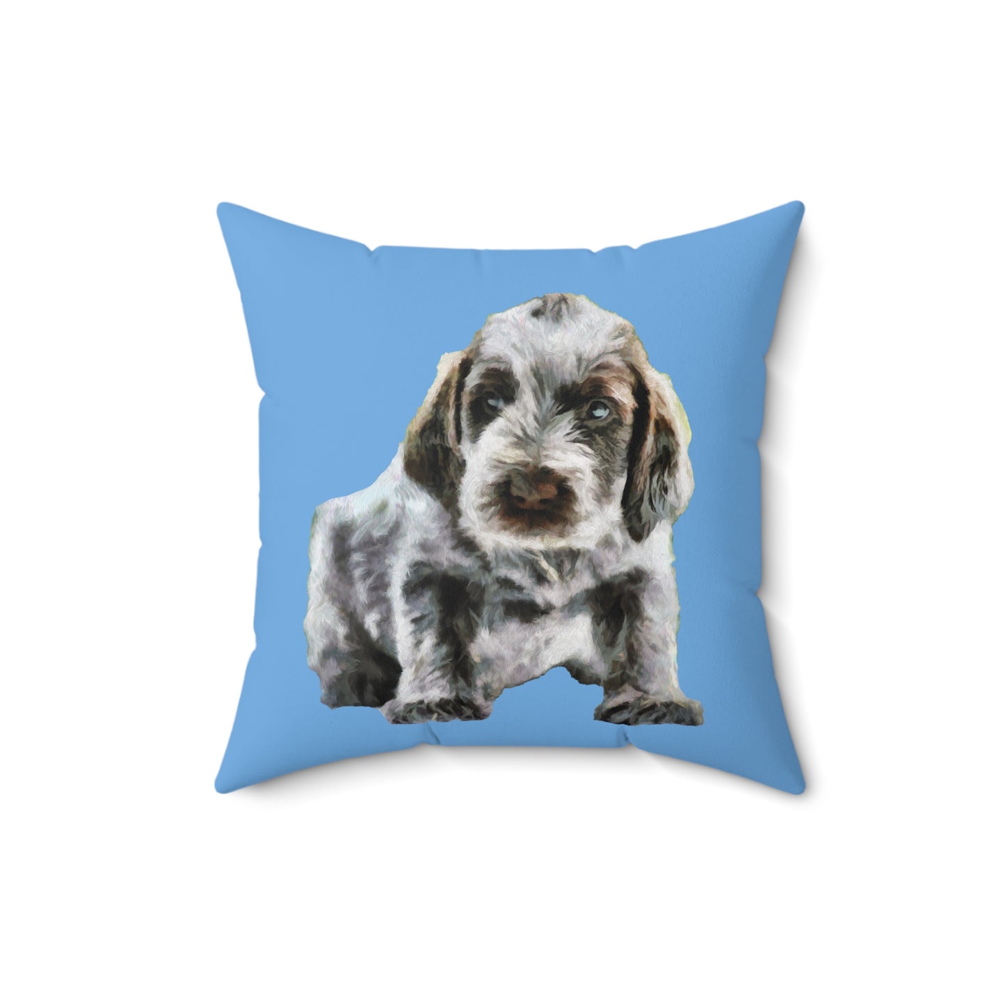 Spinone Italiano Spun Polyester Throw Pillow