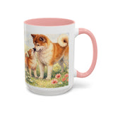 Akita Accent Coffee Mug (11, 15oz)