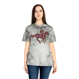 Race Horse Unisex Cotton Color Blast T-Shirt