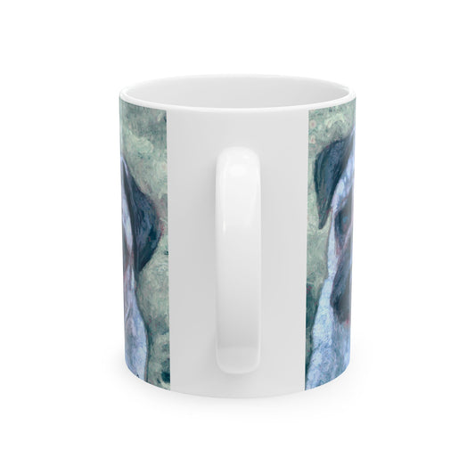 Pug  'Pompey' Ceramic Mug 11oz