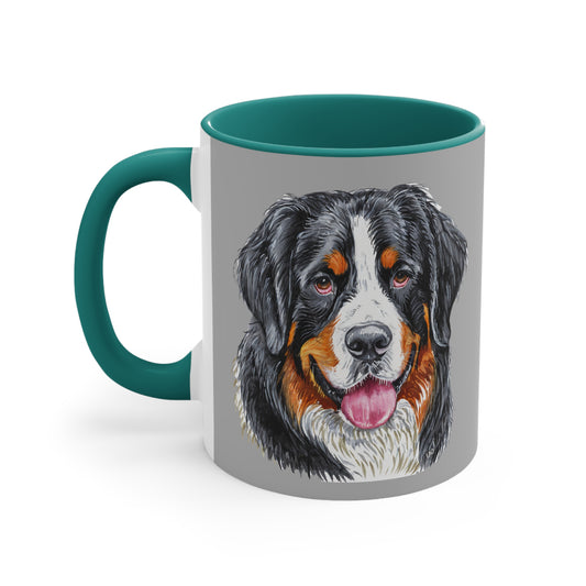 Bernese Mountain Dog #2 Accent Coffee Mug