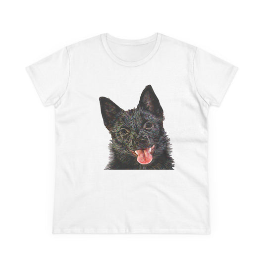 Schipperke Women's Midweight Cotton Tee