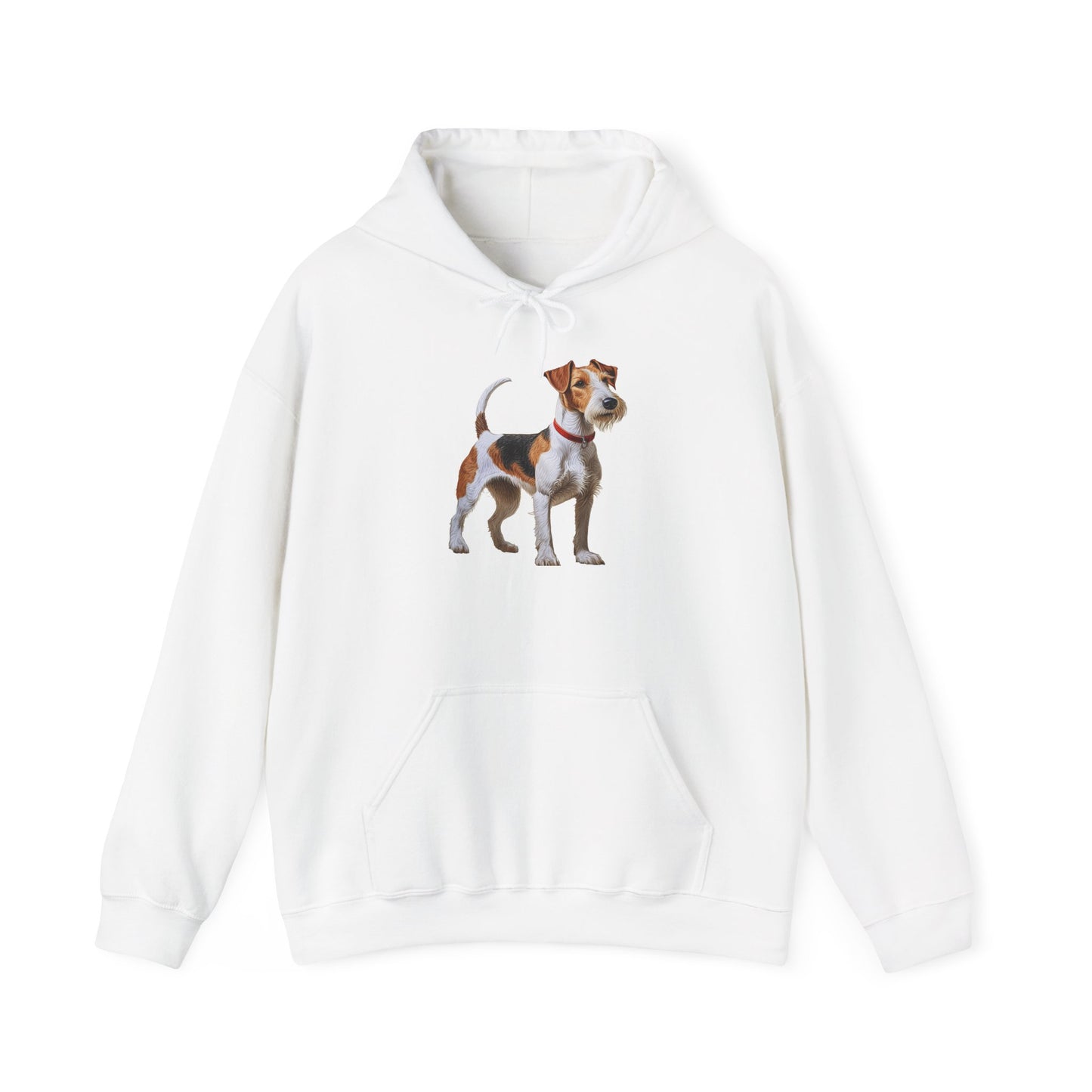 Wire Fox Terrier Unisex 50/50 Hooded Sweatshirt
