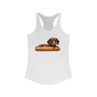 Dachshund  --  Weiner Dog  --  Women's Classic Racerback Tank