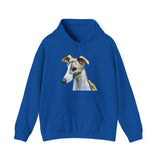 Whippet Unisex 50/50 Hoodie: The Comfy Charm